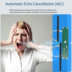 D2A7 180 Degree Linear Suppression USB Directional Array 8 Microphone