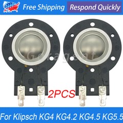 2PCS 25.4mm AFT Titanium Tweeter Diaphragm For Klipsch KG4 KG4.2 KG4.5 KG5.5