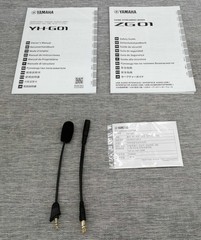 YAMAHA ZG01 PACK Streaming Mixer Headset HDMI DSP Gaming Works Tested OM04 2.5