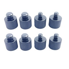 Microphone Adapter 8 PCS 1/4 Male To 3/8 Female Camera Screw Tripod Stand Mount