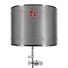 sE Electronics Portable Acoustic Treatment Filter PRO, Chrome (RF-PRO)