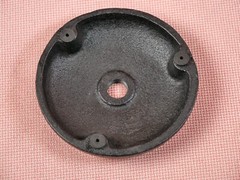 Desktop Threaded Cast Iron Microphone Stand 6 Inch Wide Base