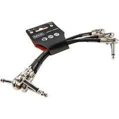 MXR Patch Cable 3-Pack 6 in 6 in. Black
