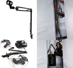 Tzumi ON AIR Flex Stand Adjustable Microphone Scissor Arm Stand