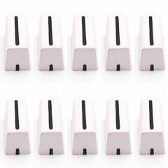 10pcs Fader Knob Cap For Pioneer DDJ-SX SZ Rane 61 62 64 68 Denon Numark-White