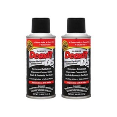 DeoxIT D5S-6 Spray, Low-Med-High Valve, 5.0 OZ Can (Pack of 2)