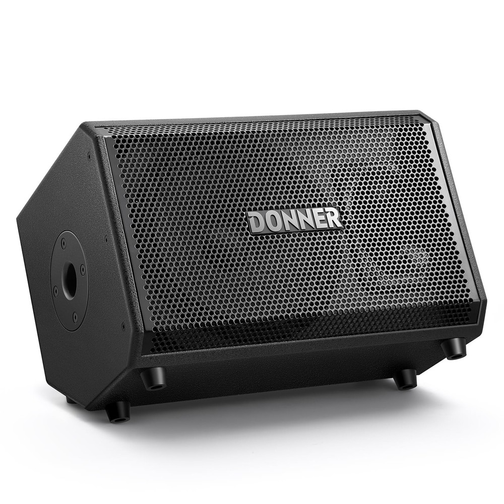 Donner Electric Drum Amp 200W, Peak Power 1000-Watt Wireless Black