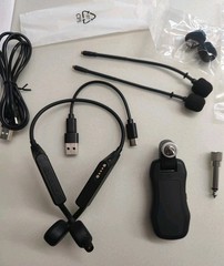 KIMAFUN 2.4G Fitness Headset Wireless Microphone GWP01 (1RX + 1TX)