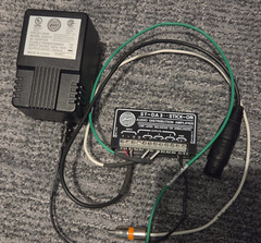 Radio Design Labs RDL ST-DA3 Stick-On Audio Distribution Amplifier With PSU