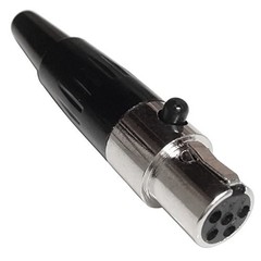 CESS TA5F 5-Pin Mini XLR Female Jack Cable Connector Adapter for Mic Micropho…