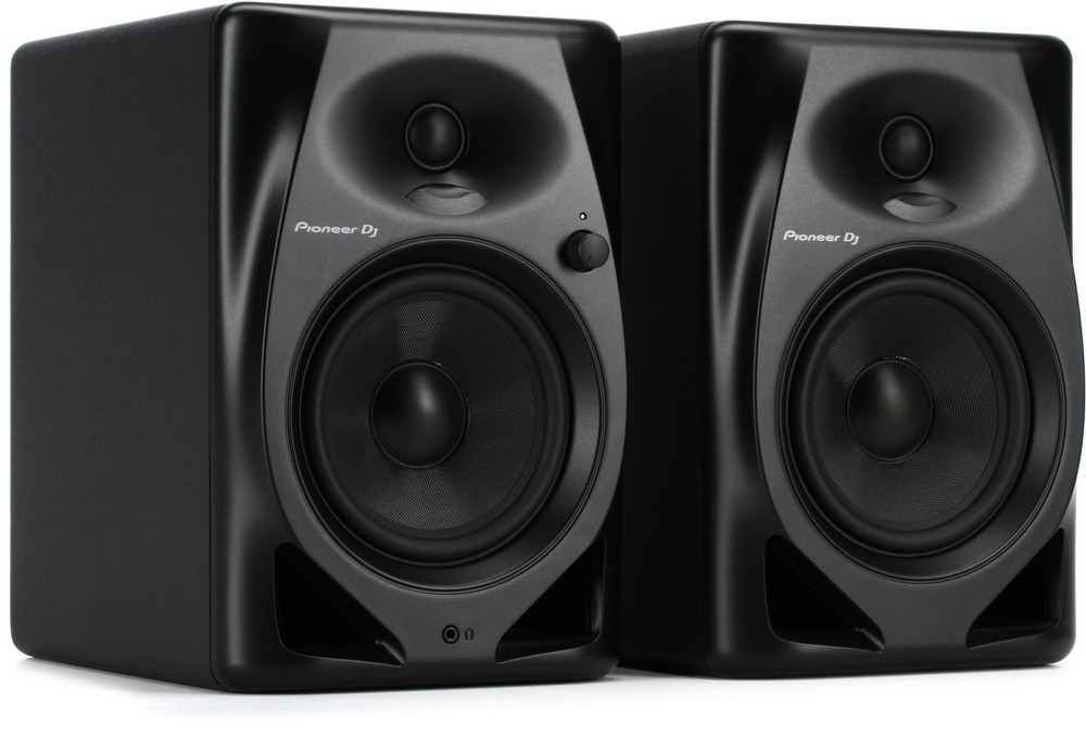 Pioneer DJ DM-50D 5-inch Active Monitor Speaker – Black