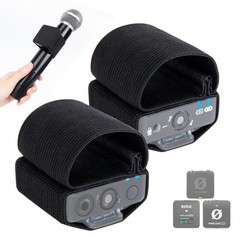 SUNMON Hand Microphone für Rode Wireless Go 2 / Pro / ME, 2 Stück-Schwarz