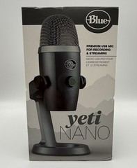 Blue Yeti Nano Wired USB Condenser Microphone (New Sealed) – 988-000394