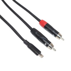Pro X 3FT USB-C to Dual RCA