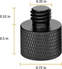Mic Stand Adapter 5/8 Female to 3/8 MaleThread Screw, 5/8 to 3/8 Adapter for …