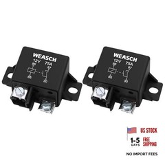 Pack 03300168 Normal Open Power Relay, 1V 75A, Applies to Starter Relay V33 2