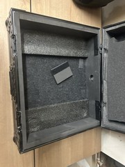 ODYUSA DJ Case 22 X16 X8 Black Hard Shell Travel Case with Foam Can Split