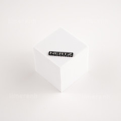 2X DIY Hertz Speaker Car Audio Emblem Badge Replacement 30mmX6mm