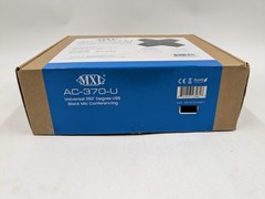 MXL Universal 360 Degree USB Microphone Conference Room Kit (AC-370-U) – Black