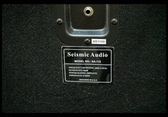 Seismic Audio NEW 1×15 BASS GUITAR SPEAKER CAB ~ 300W 115 Cabinet 15″