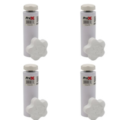 Pro X White Universal Compact Single Stud Lighting Mount for Most Speaker Stands