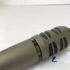1980’s Audio Technica AT836 Unidirectional dynamic microphone~no cable ~Japan