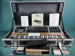 Moog Memorymoog Plus + Anvil case W/new Foam Padding “ Serviced”