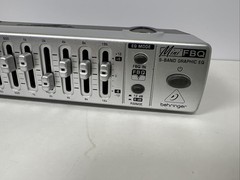 Behringer MiniFBQ FBQ800 Ultra Compact 9 Band Graphic Equalizer