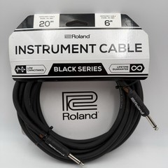 Roland 20ft Instrument Cable Black Series Brand New!