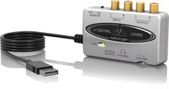 Behringer U-Control UCA202 Silver USB Audio Interface with Digital Output