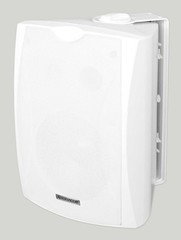 5) Rockville WET-6W 70V 6.5″ IPX55 White Commercial Indoor/Outdoor Wall Speakers