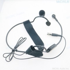 Condenser ME3 Headset Microphone for Shure Wireless Head-wear Mic TA4F mini XLR
