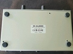 M-Audio Audio Buddy Dual Mic & Instrument Preamp w/out Cable