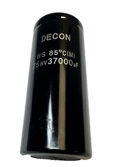 Electrolytic Capacitor AUDIO 37000UF 75vdc 85c 4.7″ Lg X 2″ Dia for CROWN CREST