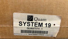 Quam SYSTEM-19, 24×24 Tile Replacement Loudspeaker 70V Transformer Rotary Switch
