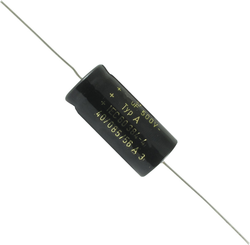 F&T Capacitor – 22uf 500V, Type A, Axial Lead