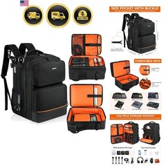 Audio Mixer Backpack Case Fits RODECaster Pro Mixer DJ Podcast Travel Storage