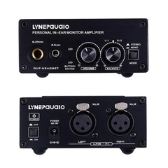 LINEPAUDIO B982 Power Amplifier Instrument Drummer Earphone Monitor Signal Ampli