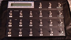 Fractal MFC-101 Midi Controller With Case, Power Adapter, And Magnetic Labels