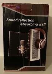 5 Sound Reflection Absorbing Wall Panels – 11.5 x 28 cm Each