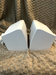 JBL Control 25AV Speaker (Pair) White, Wall Mount Bracket, Lightly Used