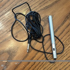 Vintage Realistic Electret Condenser Microphone Slim Wire