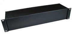 PROCRAFT ARBN-2U-5-BK 2U 5″ Deep All Aluminum 19″ Rack Mount Project Box
