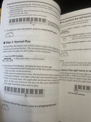 Casio LK-30 LK-33 Electronic Keyboard Owners Manual Guide Book Old Vintage 1990s