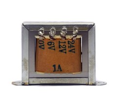 1pc AC power Transformer Input= AC 240V 120V 60Hz Output= AC 6V 12V 24V 1A 24VA