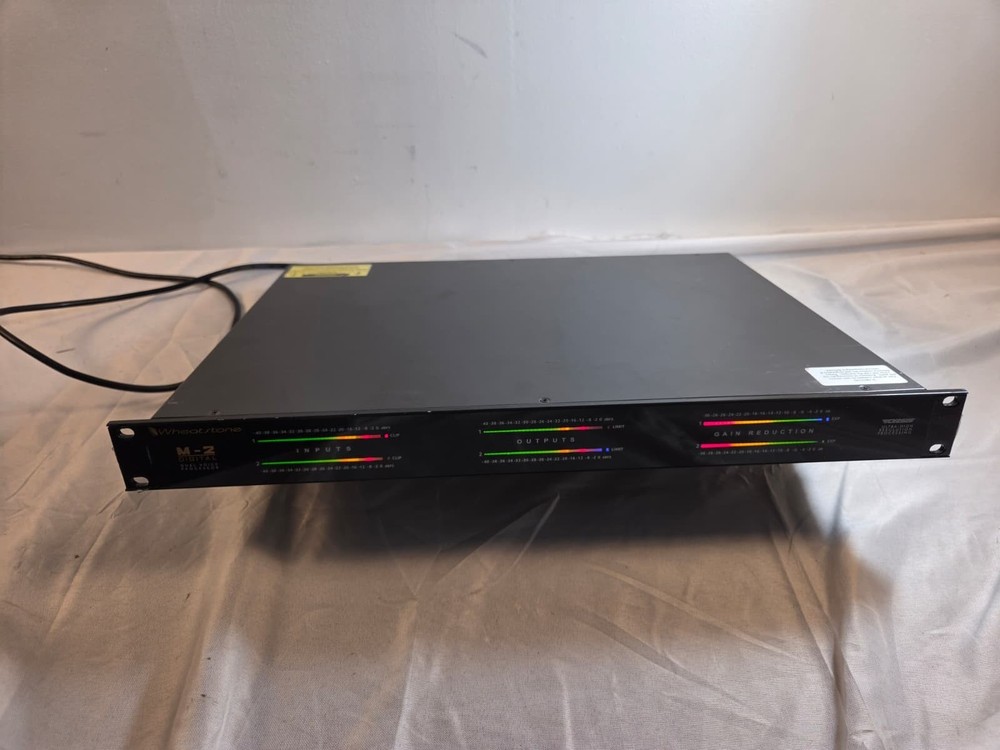 Wheatstone M-2 Dual Channel Digital Mic Voice Processor Broadcast Pro works 2015