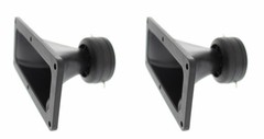 NEW 3 x 7 Piezo Horn Tweeter Speaker PAIR (2) PA DJ Pro Home Audio Replacement