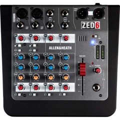 Allen & Heath AH-ZED6 6 Input Analog Mixer