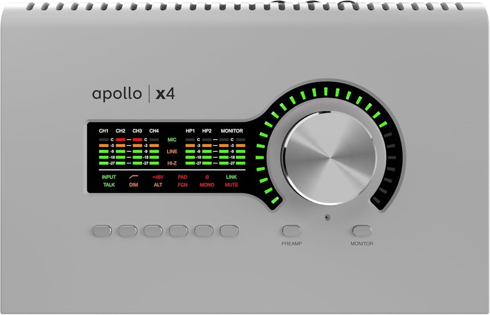 Universal Audio Apollo X4 Gen 2 Thunderbolt 3 Audio Interface