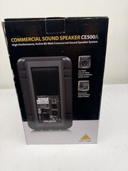 Behringer CE500D 100W High Performance Active Commercial Installed Sound Speaker